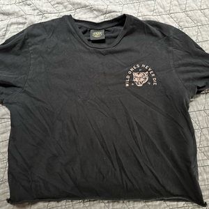 P&co wild ones never die cropped T-shirt